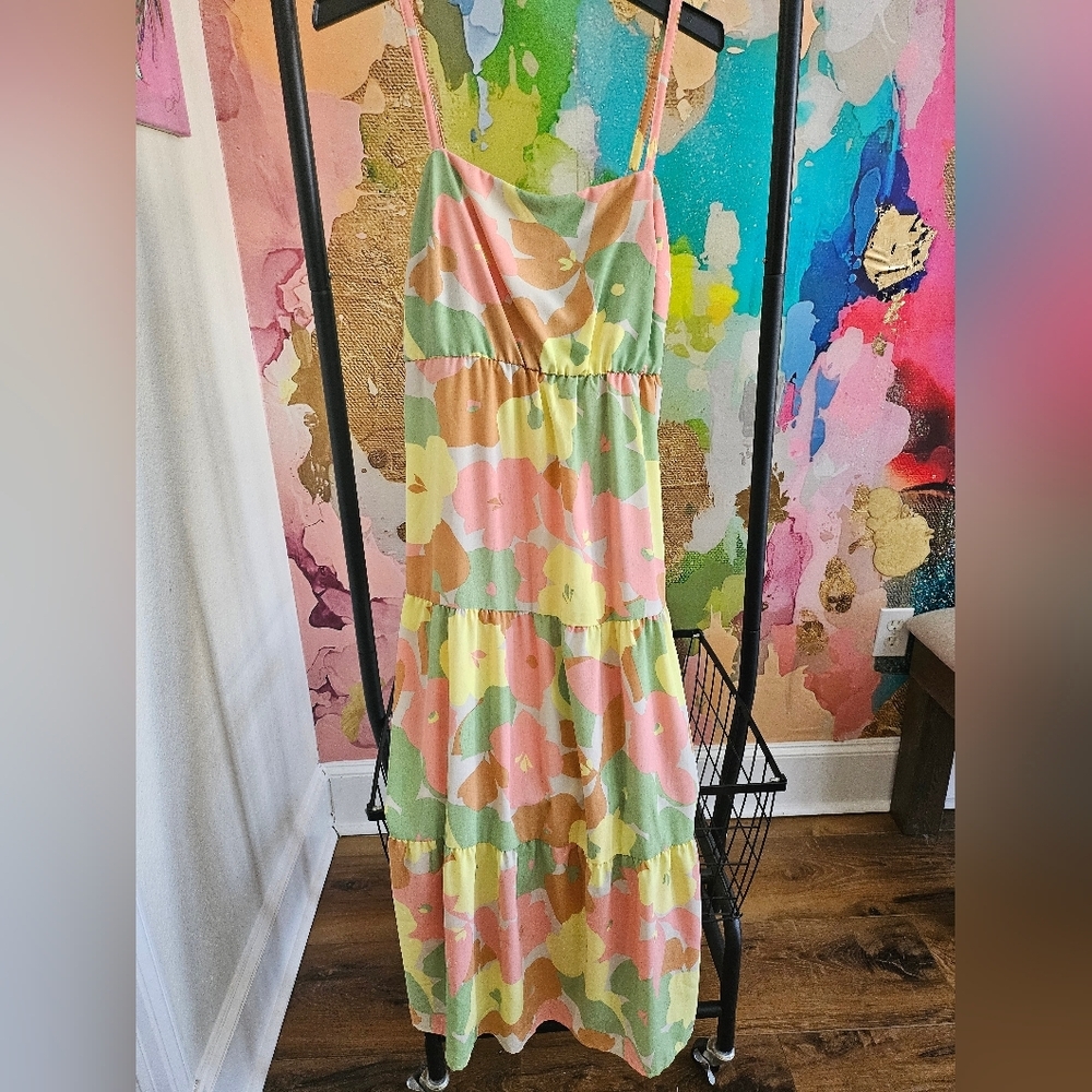 Sanctuary Pastel Floral Dress